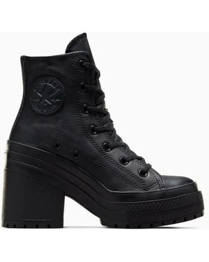 Converse Chuck 70 De Luxe Heel Leather - Black
