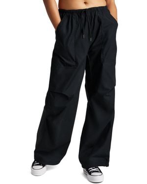 Converse Parachute Pants Cotton For - Black