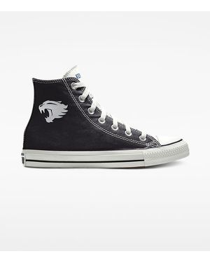 Converse Custom Chuck Taylor All Star College Of Kentucky Wildcats By You Canvas - Black