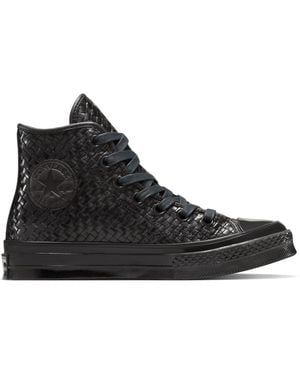 Converse Chuck 70 Woven Leather - Black
