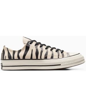 Converse Chuck 70 Glow-In-The-Dark Zebra Print - White