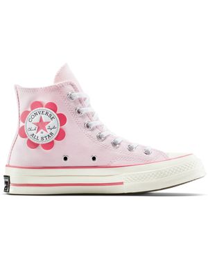 Converse Chuck 70 Flower Patch Canvas For - Pink