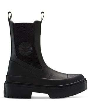 Converse Chuck Taylor All Star Lugged Heel Chelsea Boot - Black