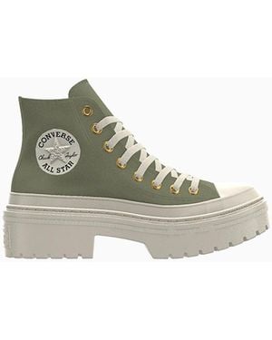 Converse Custom Chuck Taylor All Star Lugged Heel Platform By You - Green