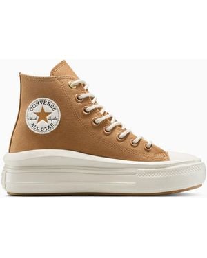 Converse Chuck Taylor All Star Move Platform - Natural