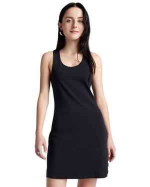 Converse Everyday Racerback Dress Subtle Flag Label - Black