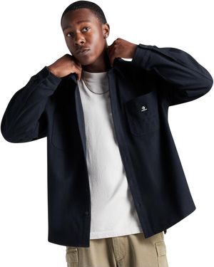 Converse Button-Down Shirt Cotton For - Black
