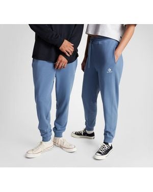 Converse Go-To Embroidered Star Chevron Standard-Fit Sweatpant - Blue