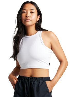 Converse Knit Tank Top Cotton For - White
