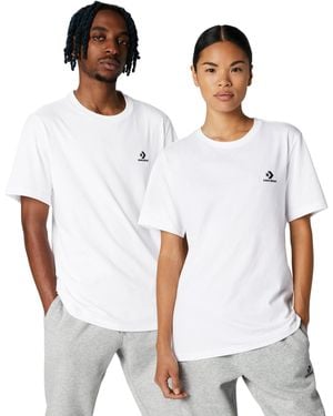 Converse Go-to Embroidered Star Chevron Standard-fit T-shirt - White