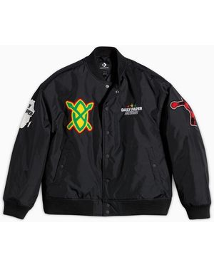 Converse X Daily Paper Stadium Jacket - Black