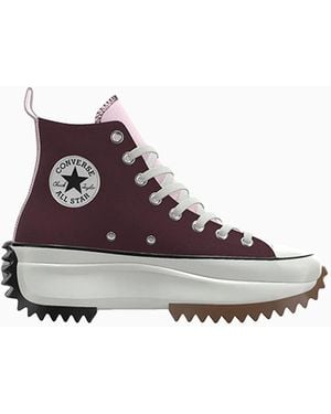 Converse Custom Run Star Hike Platform By You - Red