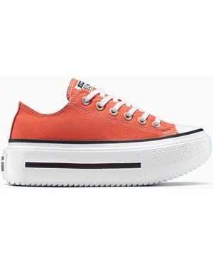 Converse Chuck Taylor Lift Double Stack Platform - Rouge