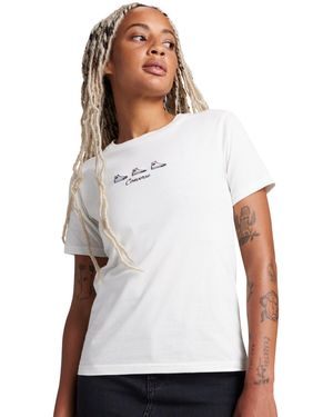 Converse High Tops T-Shirt Cotton For - White