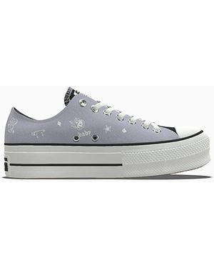 Converse Custom Chuck Taylor All Star Lift Platform By You - White