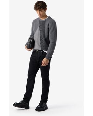 Corneliani Stretch Cotton And Lyocell Jeans - Blue