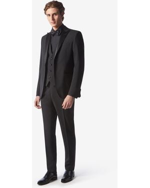 Corneliani Wool And Mohair Tuxedo - Black