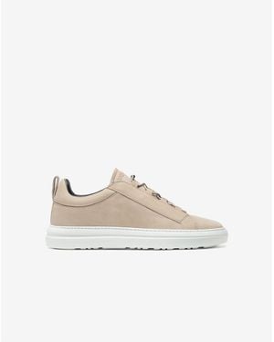 Corneliani Nabuk Trainers - White
