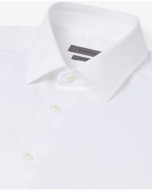 Corneliani Cotton Twill Shirt - White