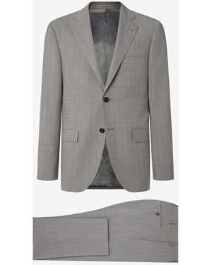 Corneliani Naturally Stretch Wool Suit - Gray