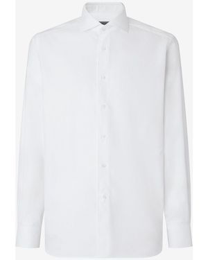 Corneliani Royal Oxford Cotton Shirt - White