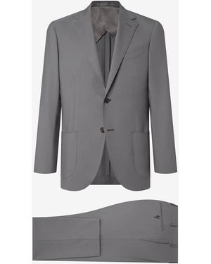 Corneliani Naturally Stretch Wool Suit - Gray