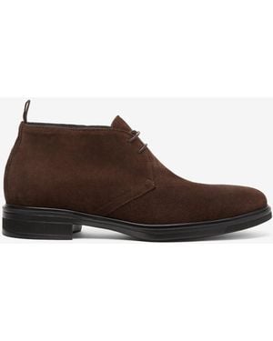 Corneliani Suede Desert Boots - Brown