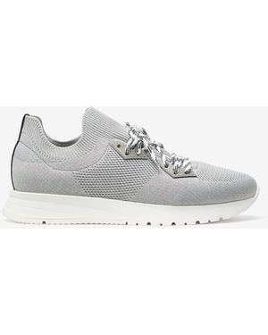 Corneliani Light Knitted Running Shoes - White