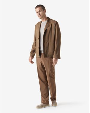 Corneliani 120's Stretch Wool Trousers - Brown