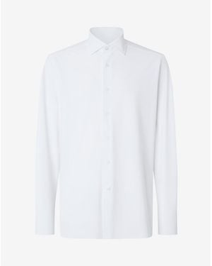 Corneliani Bi-Elastic Fabric Shirt - White