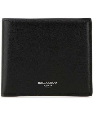 Dolce & Gabbana Leather Wallet - Black