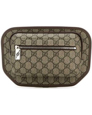 Gucci GG Supreme Small Belt Bag - Grey