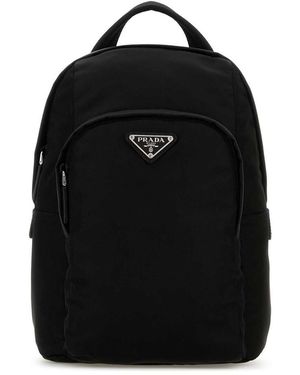 Prada Tessuto Handbag - Black