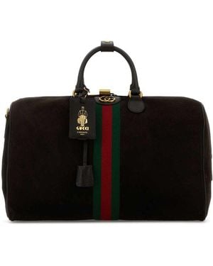 Gucci Savoy Medium Duffle Bag luggage Travel - Black