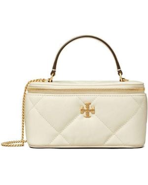 Tory Burch Kira Diamond Vanity Case - Metallic