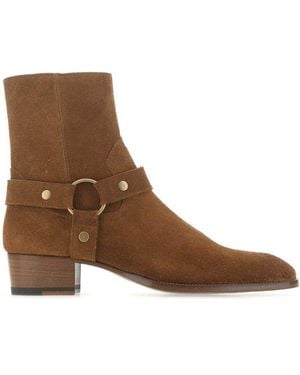 Saint Laurent Ankle Boots - Brown