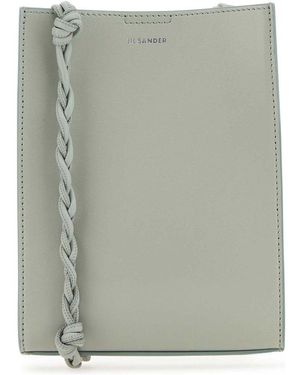 Jil Sander Leather Shoulder Bag - Green