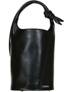 Jacquemus The Tourni Shoulder Bag - Black