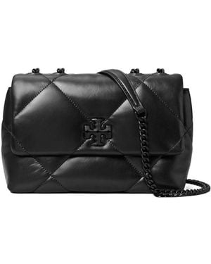 Tory Burch Small Kira Diamond Shoulder Bag - Black