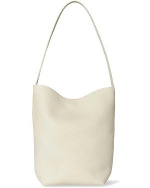 The Row Small N/s Park Tote Bag - White