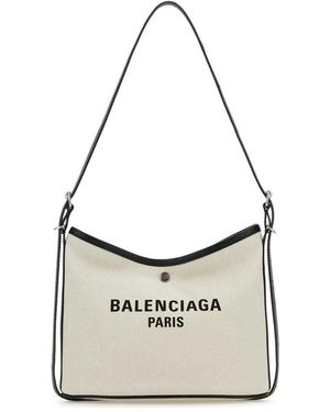 Balenciaga Biarri Crossbody Bag - White