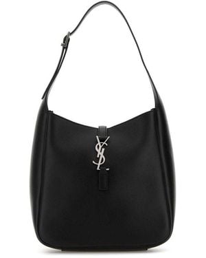 Saint Laurent Le 5 À 7 Supple Small - Black