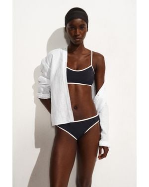 COS Bikinihose Mit Kontrastdetails - Blau