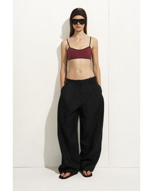 COS Bikinioberteil Mit Kontrastdetails - Schwarz
