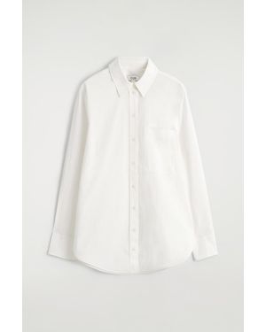 COS Tailored Pima Cotton Shirt - White