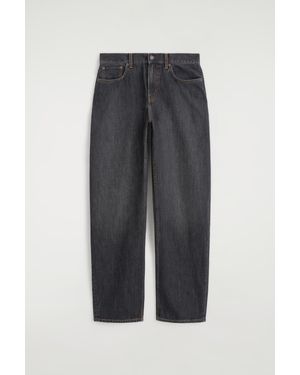 COS Inlet Curved-Leg Jeans - Gray