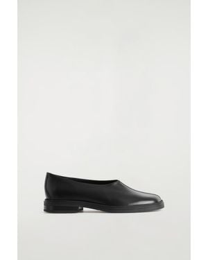 COS Chunky Leather Shoes - White