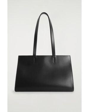 COS Gallery Tote Bag - Black