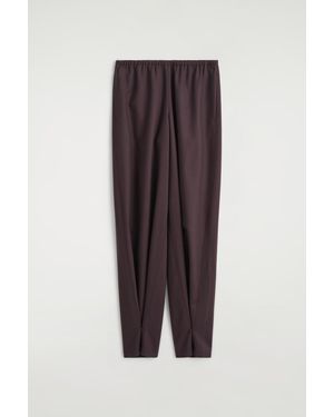 COS Wool-Flannel Pants - Red