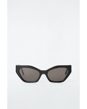 COS Angular Cat-Eye Sunglasses - Grey